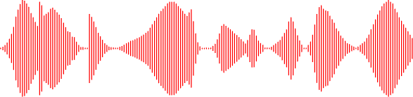 Audio waveform