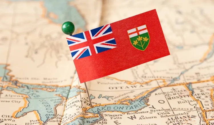 Flag of Ontario